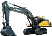 Гусеничный экскаватор Hyundai HX520L