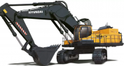 Гусеничный экскаватор Hyundai R1250-9