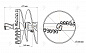 Бур шнековый (л) Delta SH5 (кат.III - IV), D-500, H-sq.75