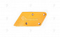 Бокорез Komatsu 205-70-74180 Nova